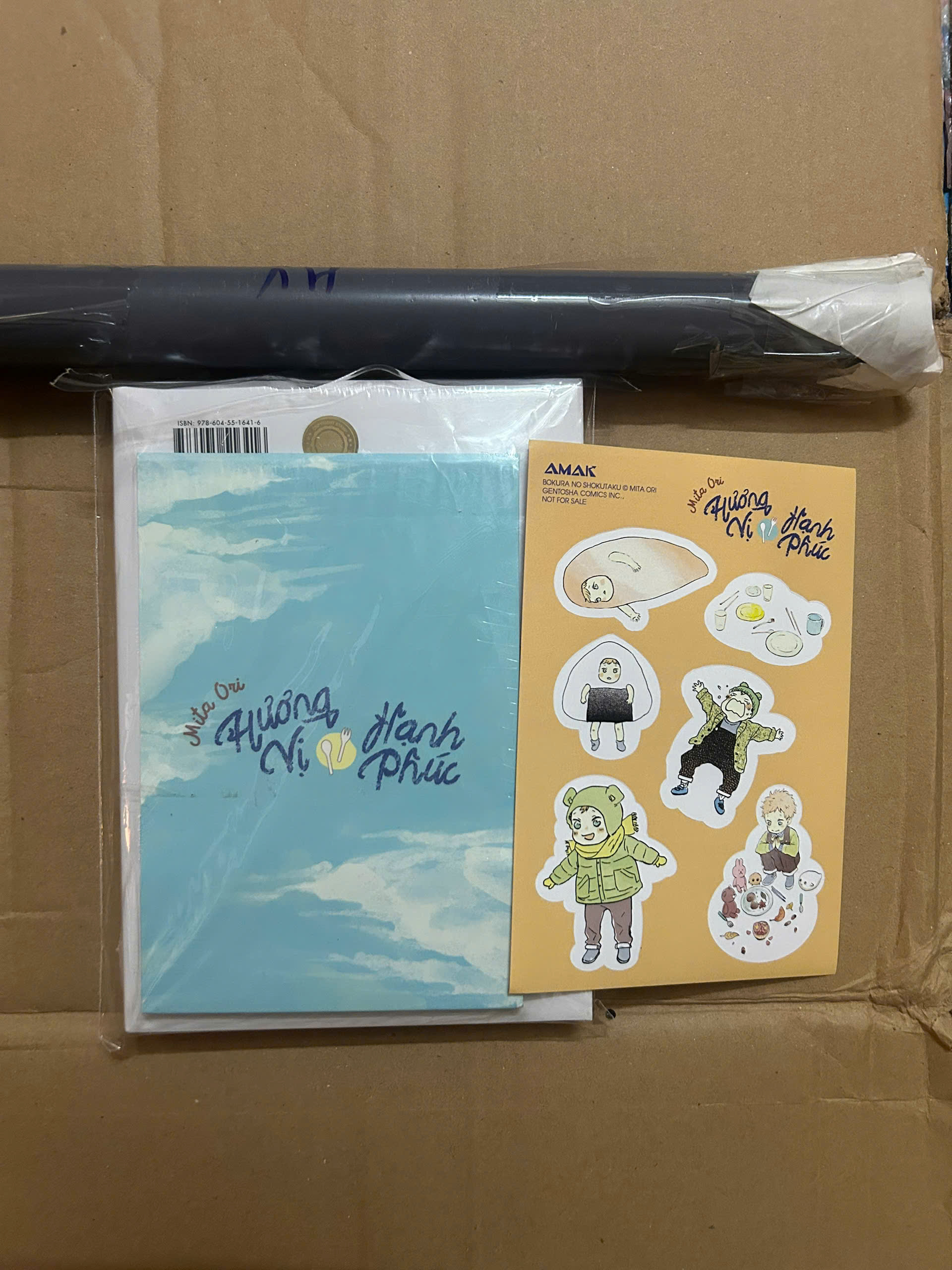 Truyện tranh - Hương Vị Hạnh Phúc - Tặng kèm sticker + postcard lấp lánh (Bản đặc biệt)