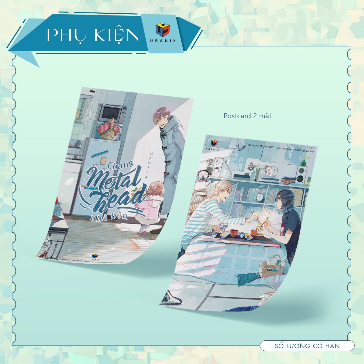 Truyện tranh - Chàng Metalhead Nhà Bên- Tặng Kèm Postcard