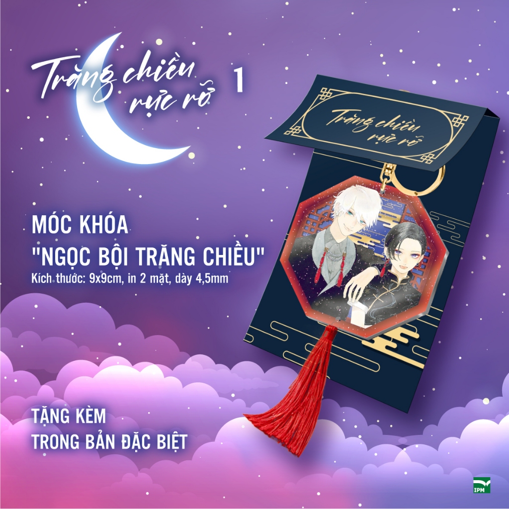 Truyện tranh - Trăng Chiều Rực Rỡ - Tập 1 - Bản Đặc Biệt - Tặng Kèm Bìa Đặc Biệt + Móc Khóa