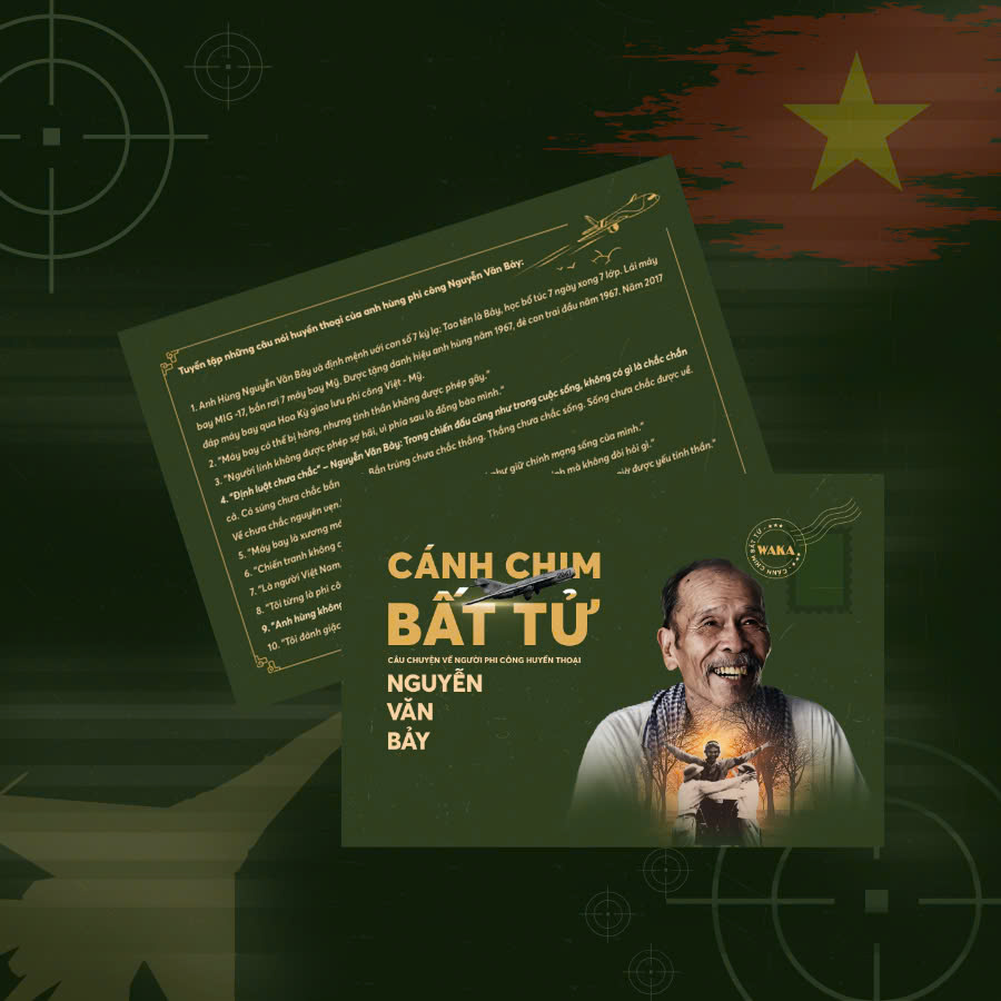 Cánh chim bất tử - Câu chuyện về người phi công huyền thoại Nguyễn Văn Bảy