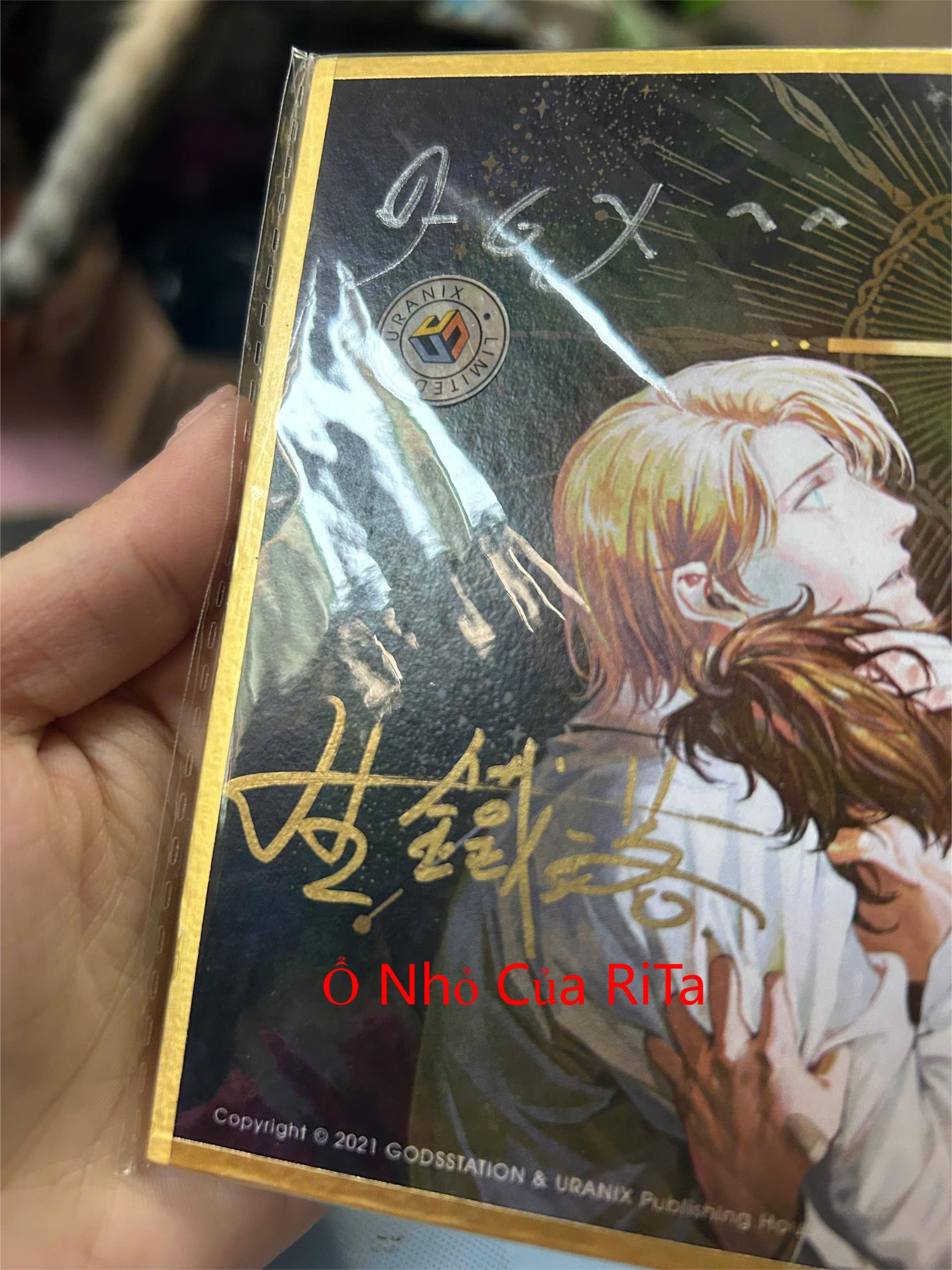 [Đọc kỹ mô tả] Chữ ký tay GODSSTATION - SANCTIFY