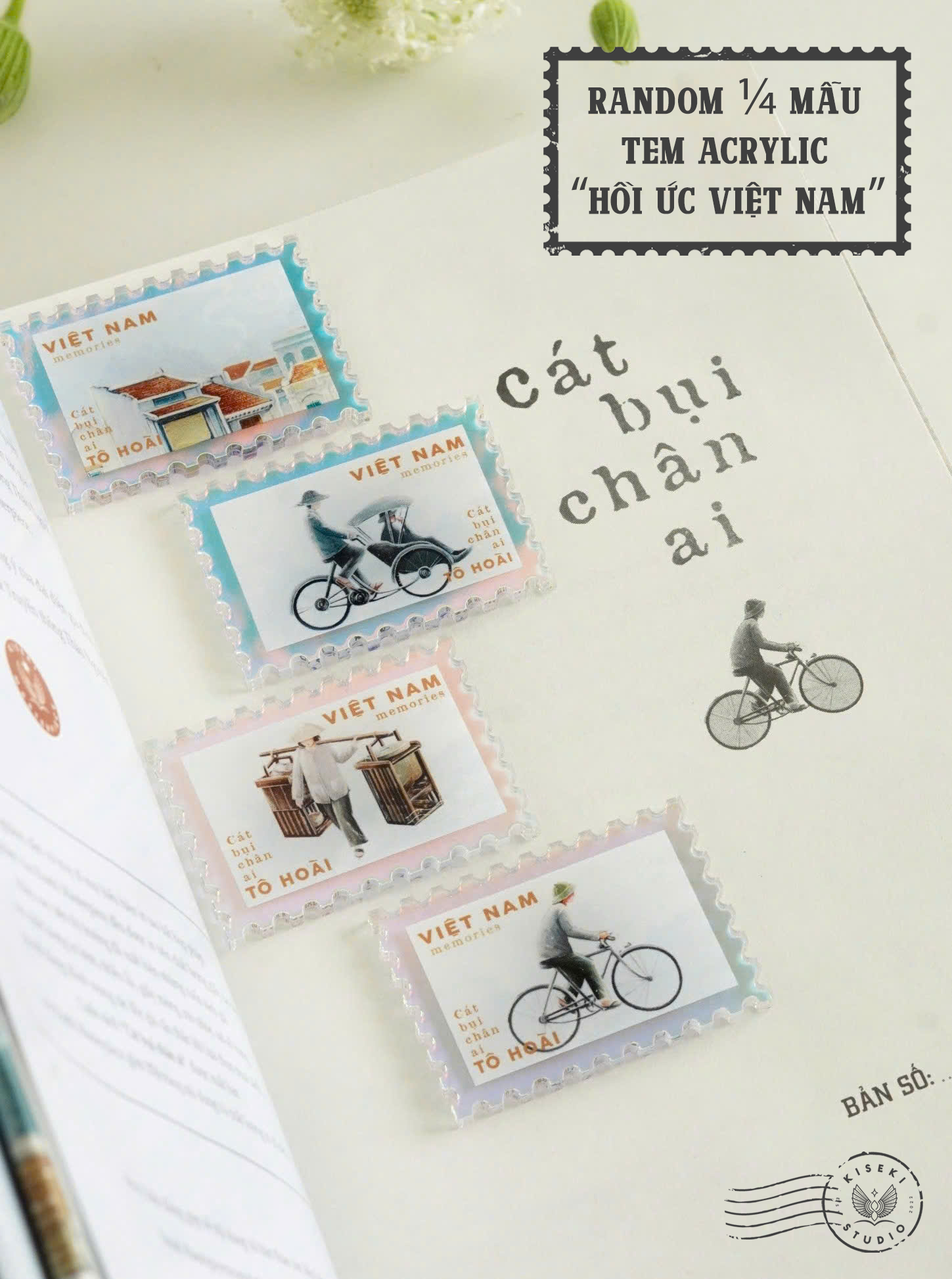 Sách - Cát bụi chân ai - Tô Hoài (BC)