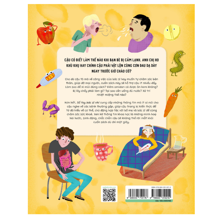 Sổ Tay Bác Sĩ Nhí – Hiểu Đúng Bệnh, Chữa Nhẹ Tênh | Štěpánka Sekaninová & Marta Matus