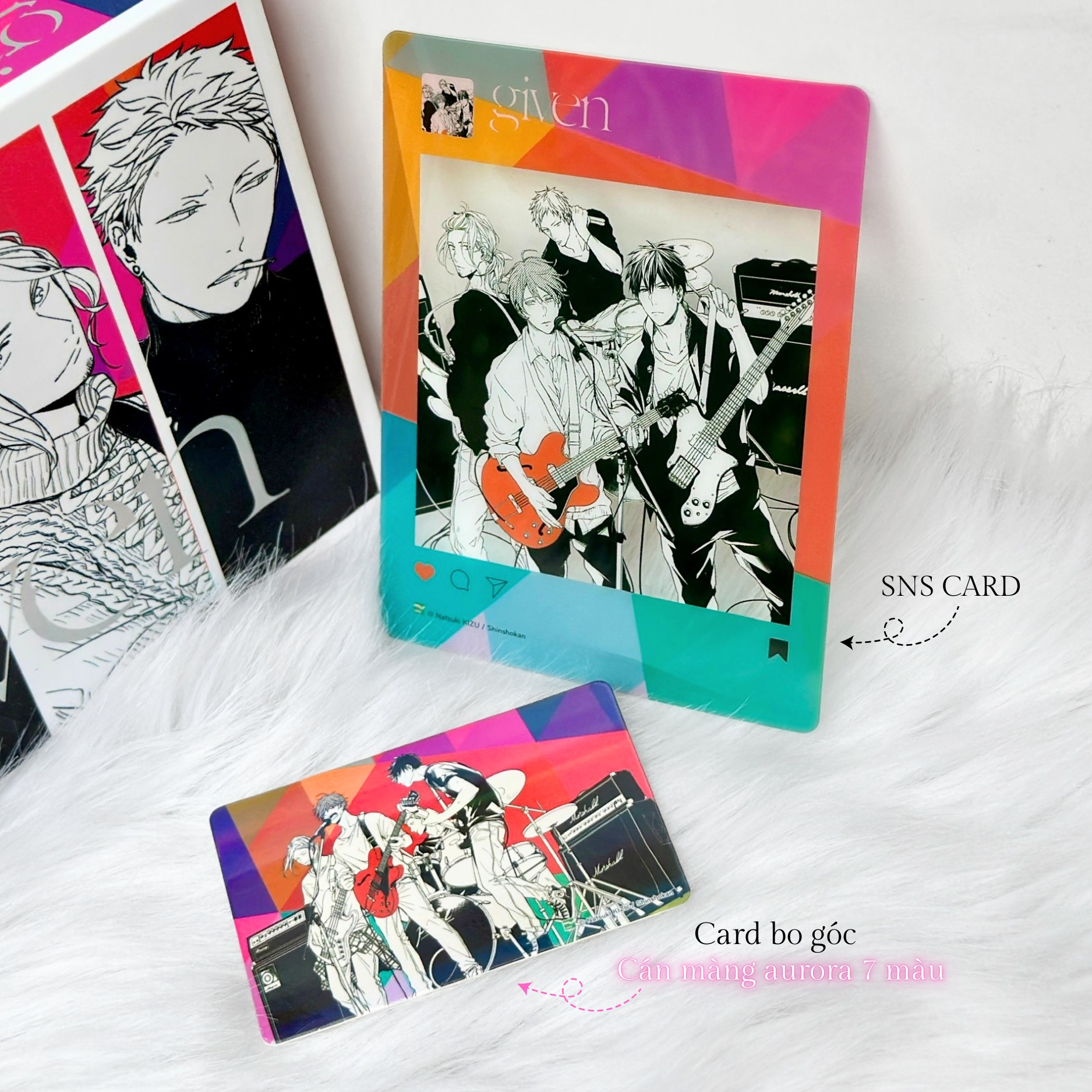 Truyện tranh - Boxset Given - Tập 1 2 3 (Bản sưu tầm)