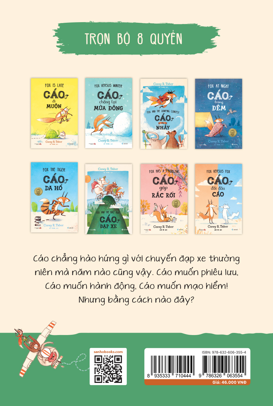 Cáo Đạp Xe | Fox And The Bike Ride | Corey R. Tabor