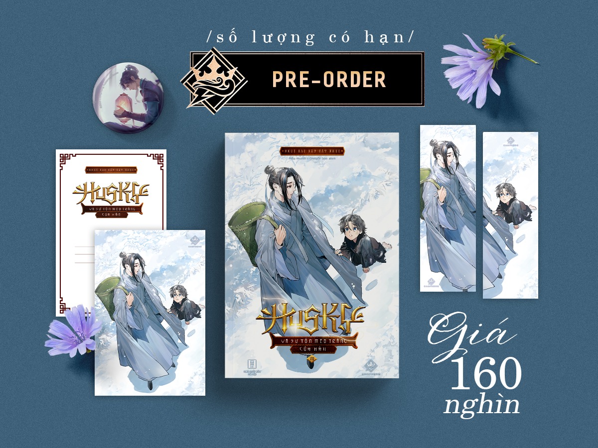 Sách - HUSKY VÀ SƯ TÔN MÈO TRẮNG CỦA HẮN - TẬP 8 (Bản đặc biệt)