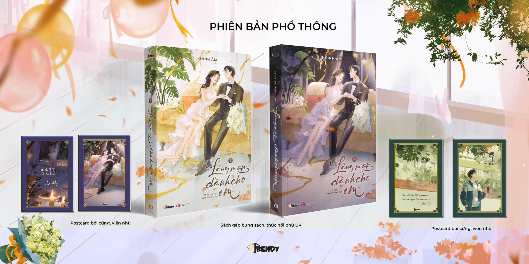 Sách - Lãng Mạn Dành Cho Em - Tập 1+2 (Bản đặc biệt)