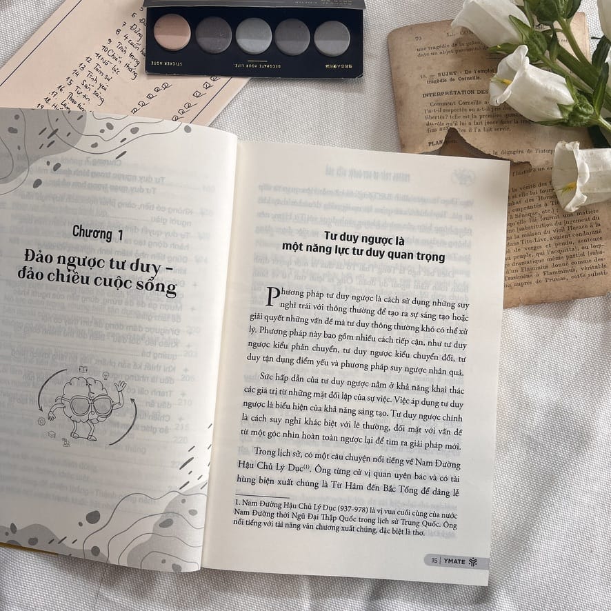 Sách Phương Pháp Tư Duy Ngược Hiệu Quả- Đổi Hướng Tư Duy, Đảo Chiều Cuộc Sống - YMATE BOOKS