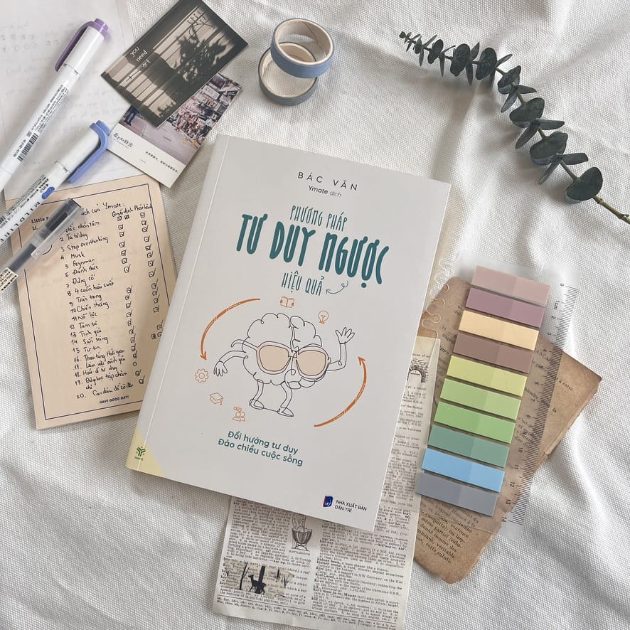 Sách Phương Pháp Tư Duy Ngược Hiệu Quả- Đổi Hướng Tư Duy, Đảo Chiều Cuộc Sống - YMATE BOOKS