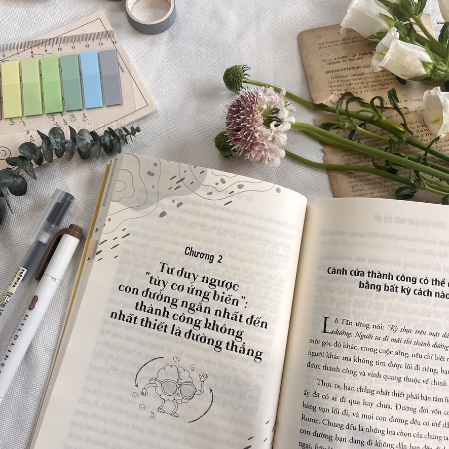 Sách Phương Pháp Tư Duy Ngược Hiệu Quả- Đổi Hướng Tư Duy, Đảo Chiều Cuộc Sống - YMATE BOOKS