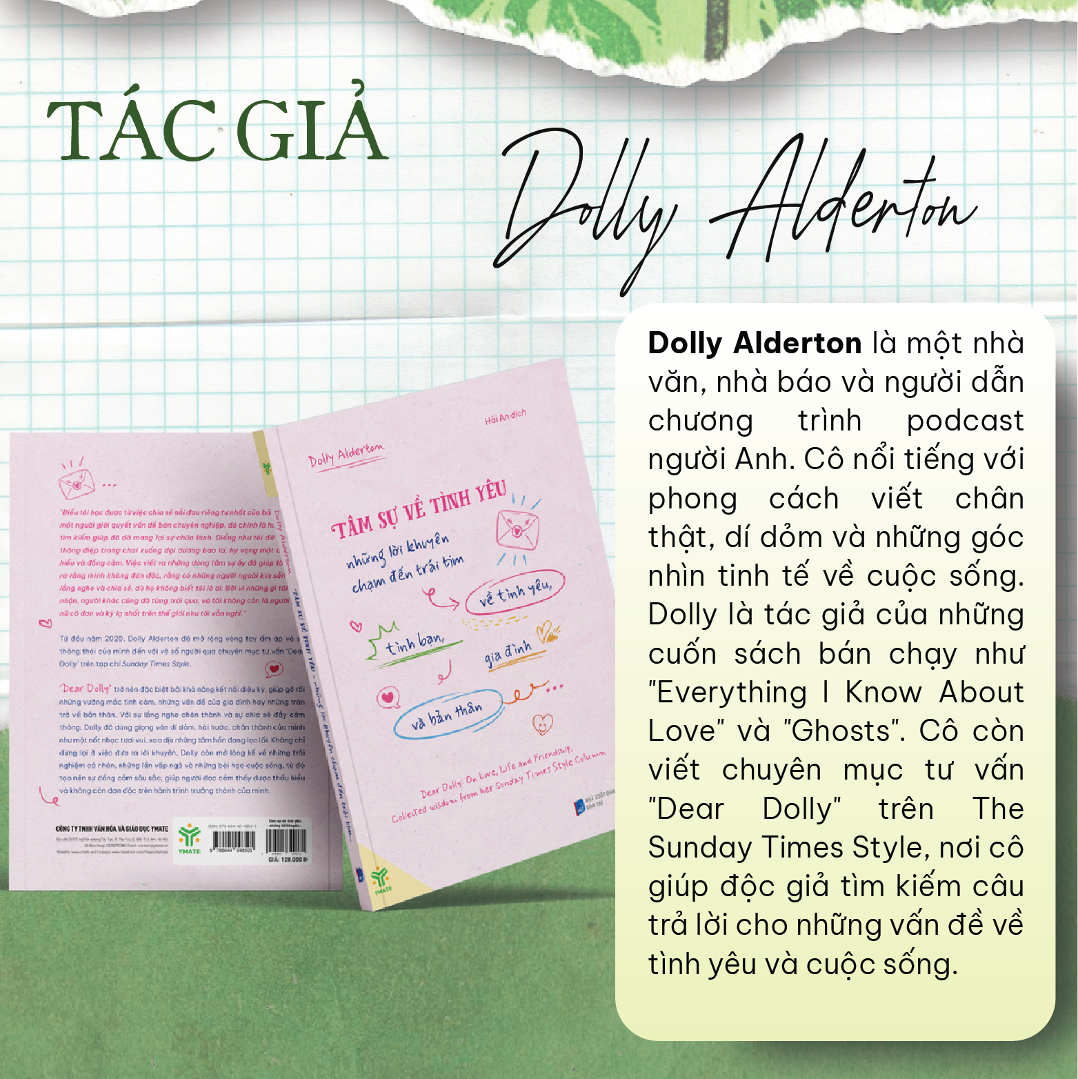 Sách Tâm Sự Về Tình Yêu- Những Lời Khuyên Chạm Đến Trái Tim về Tình Yêu, Tình Bạn, Gia Đình Và Bản Thân - YMATE