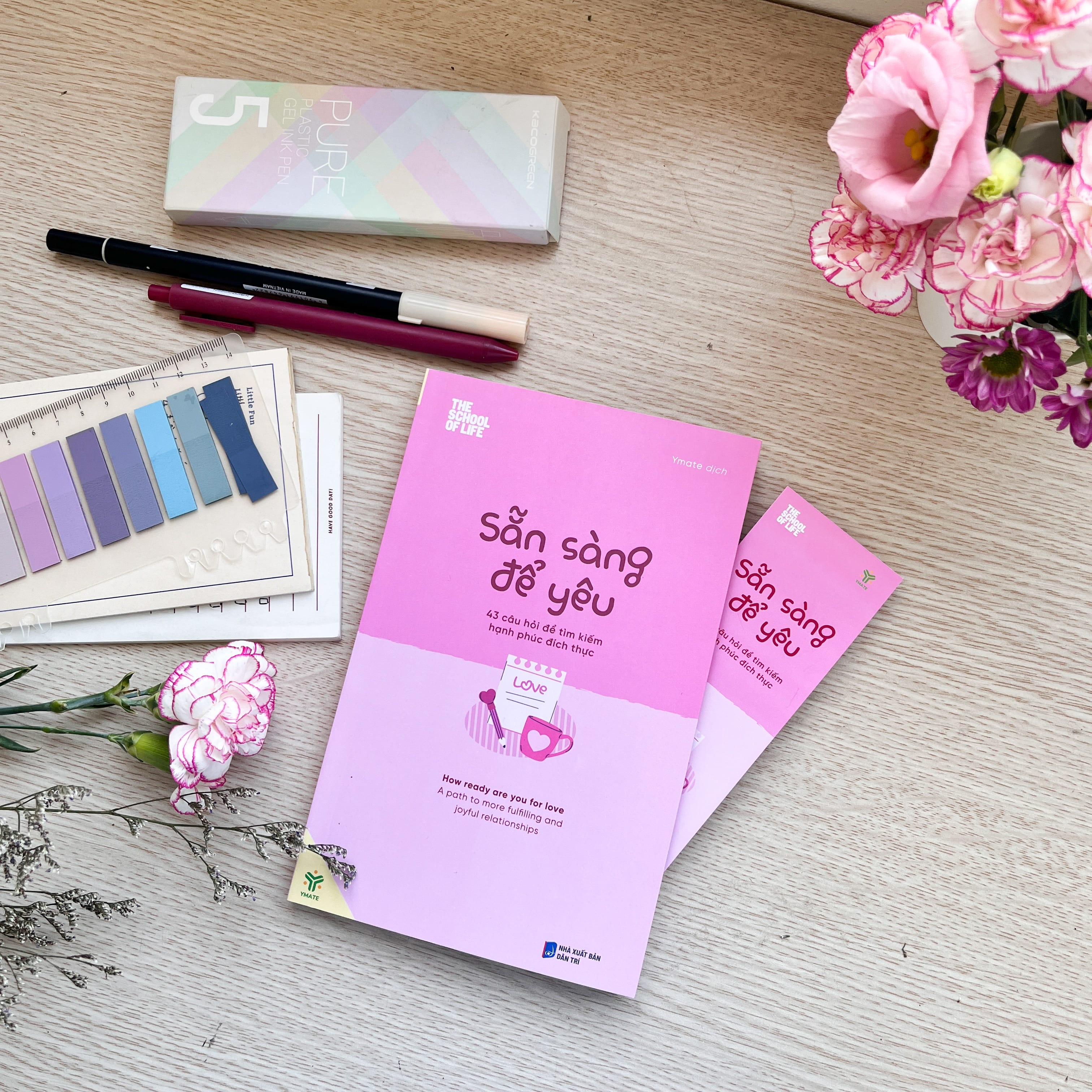 Sách Sẵn Sàng Để Yêu-43 Câu Hỏi Để Tìm Kiếm hạnh Phúc Đích Thực- YMATE