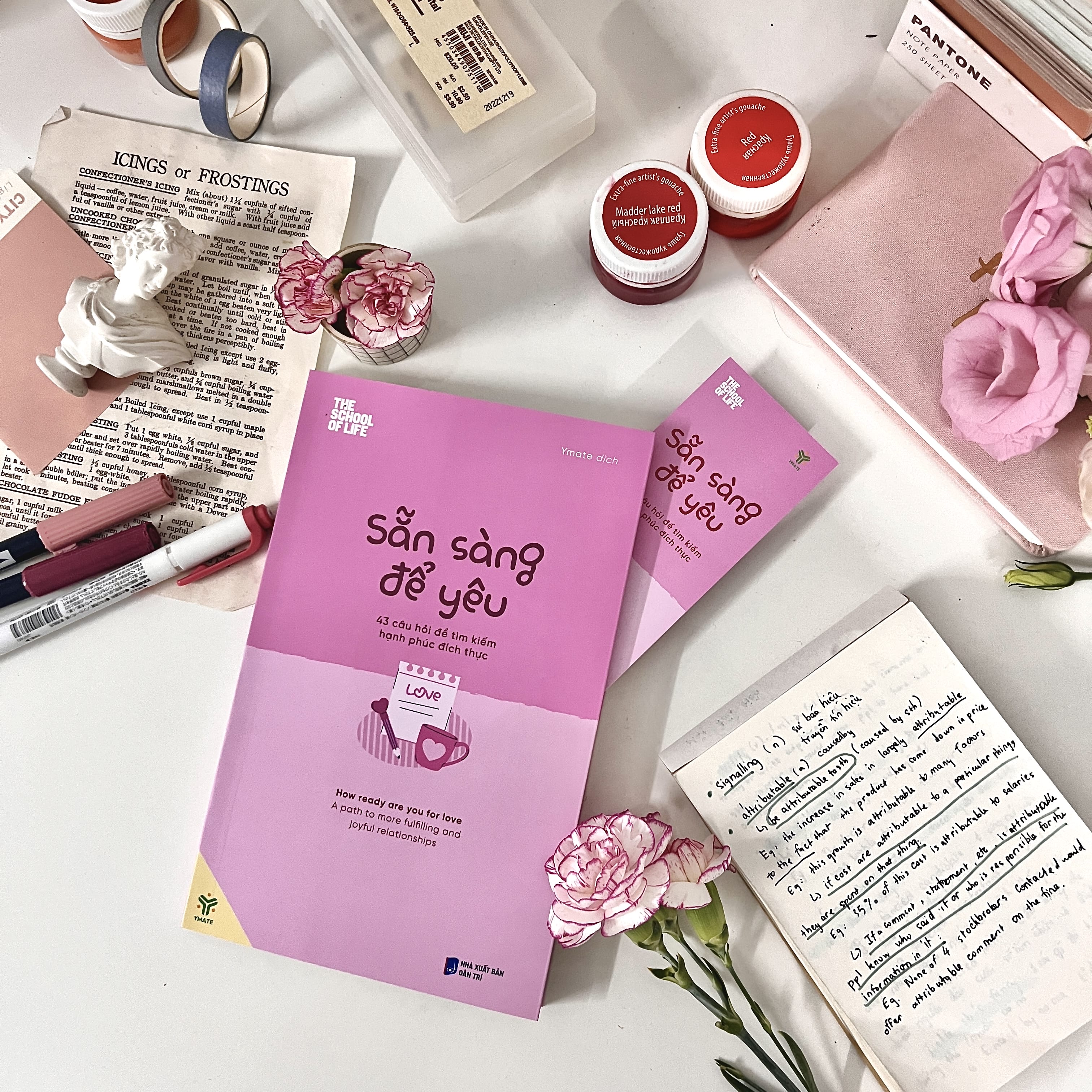 Sách Sẵn Sàng Để Yêu-43 Câu Hỏi Để Tìm Kiếm hạnh Phúc Đích Thực- YMATE