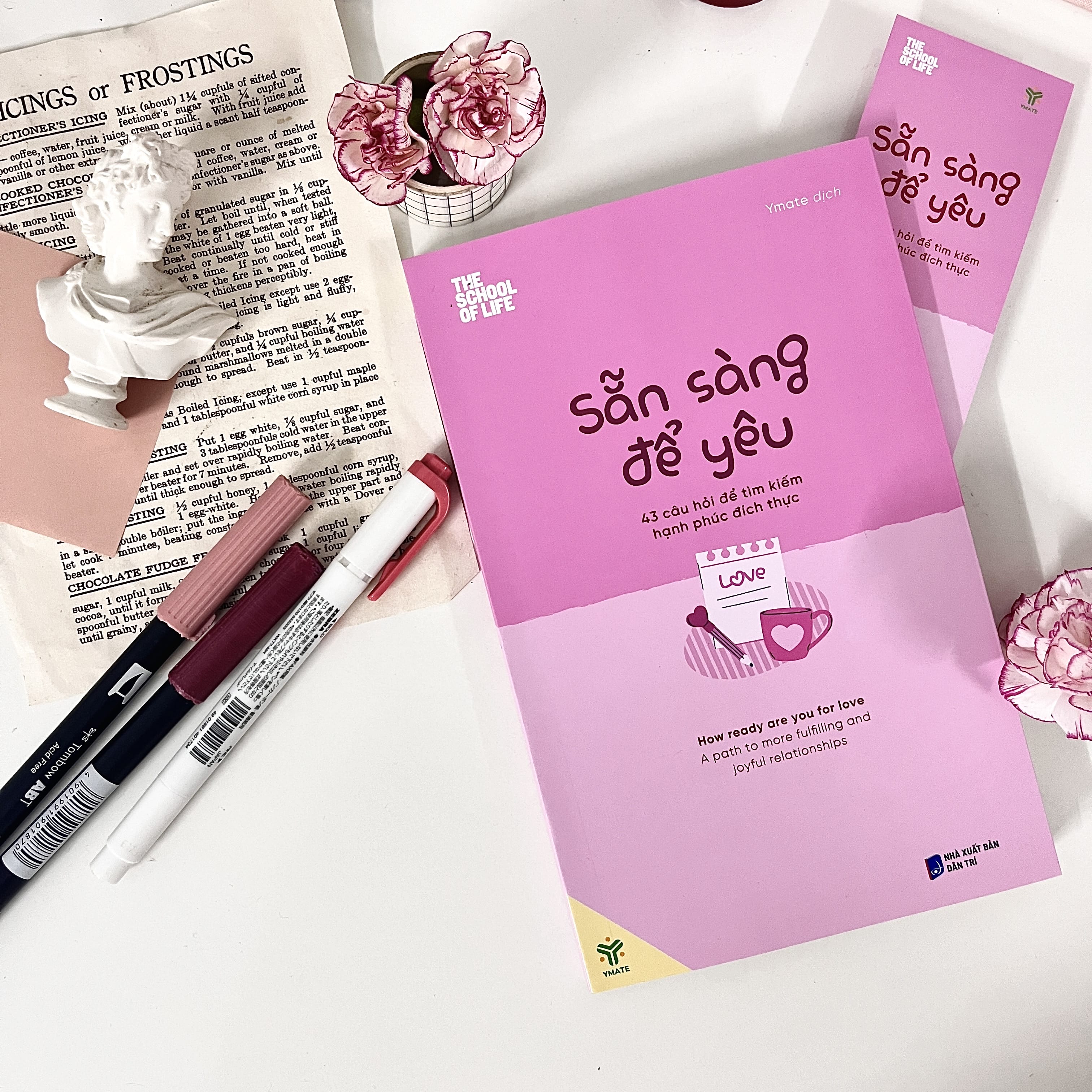 Sách Sẵn Sàng Để Yêu-43 Câu Hỏi Để Tìm Kiếm hạnh Phúc Đích Thực- YMATE