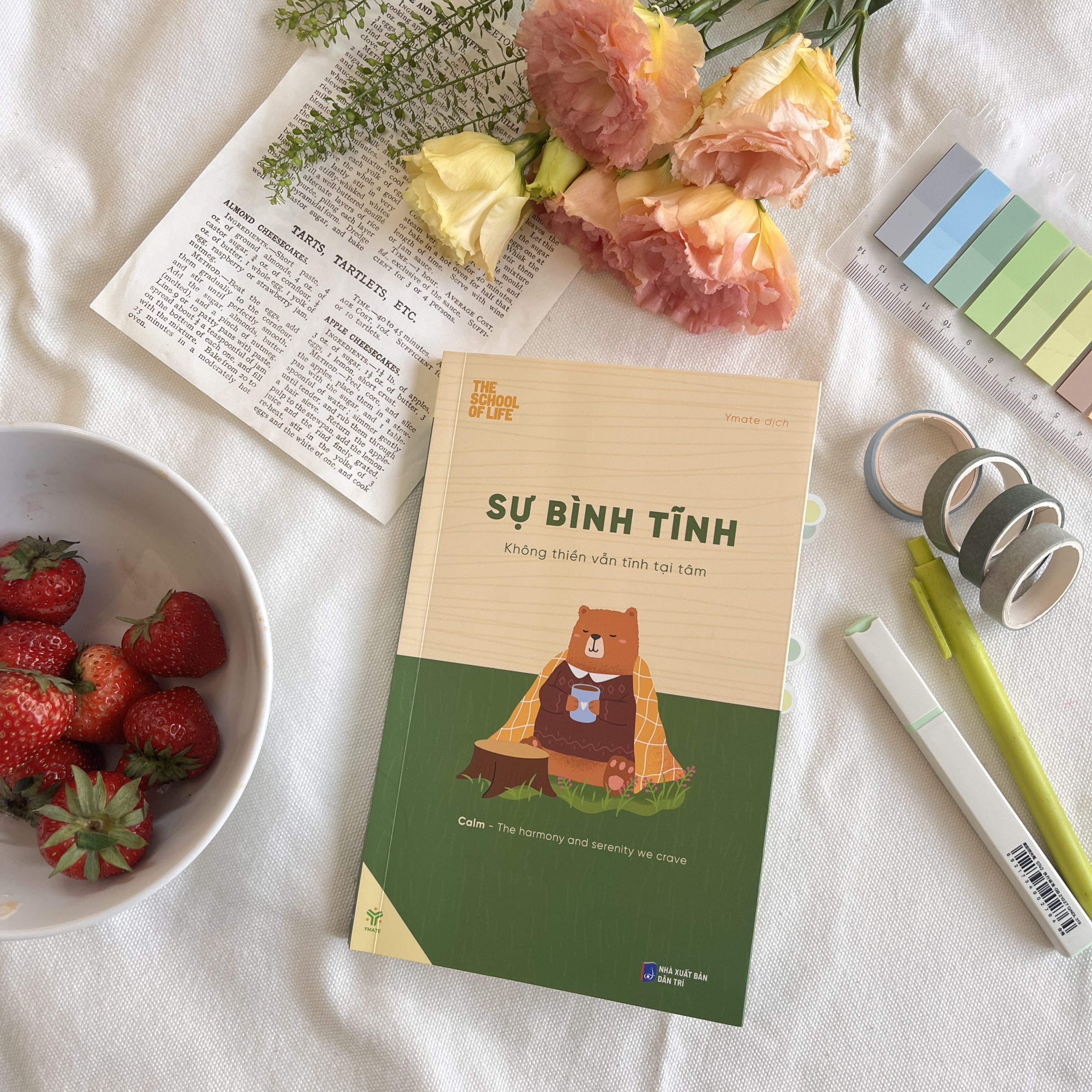 Sách - Sự Bình Tĩnh - Không Thiền Vẫn Tĩnh Tại Tâm - YMATE BOOK