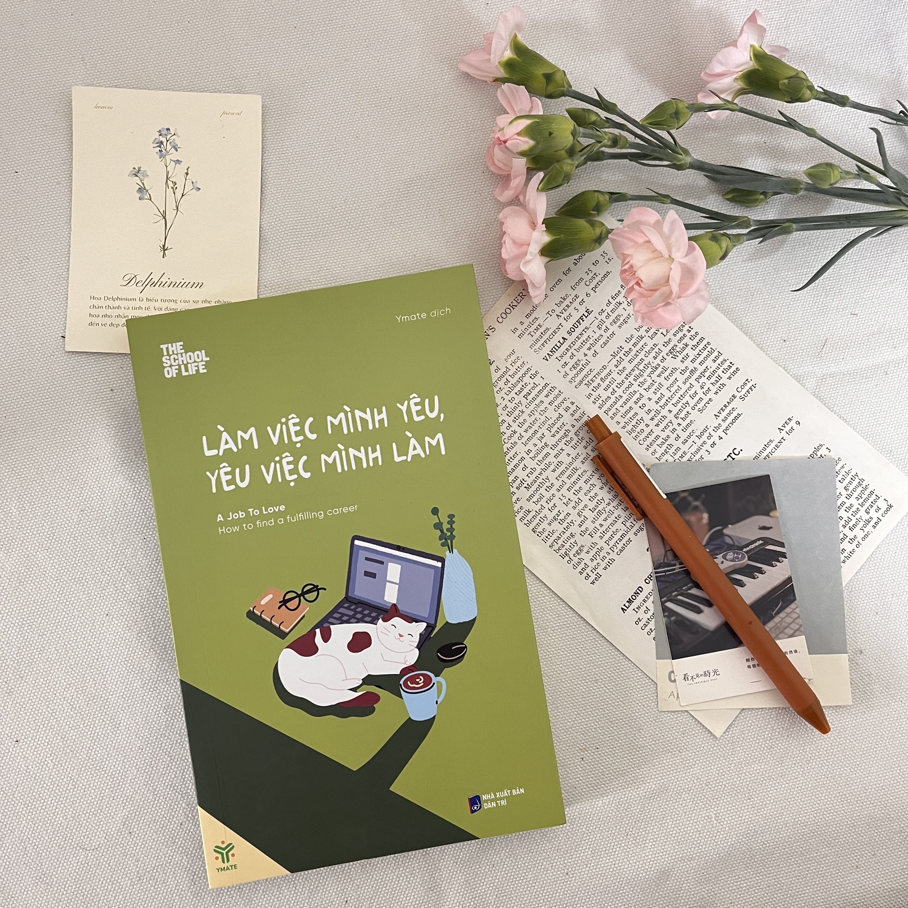 Sách Làm Việc Mình Yêu, Yêu Việc Mình Làm - YMATE