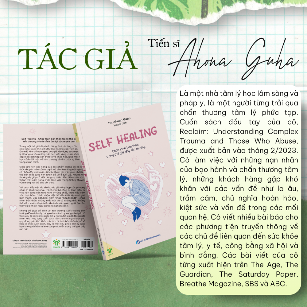 Sách Self Healing - Chữa lành bản thân trong thế giới đầy tổn thương -  YMATE Books