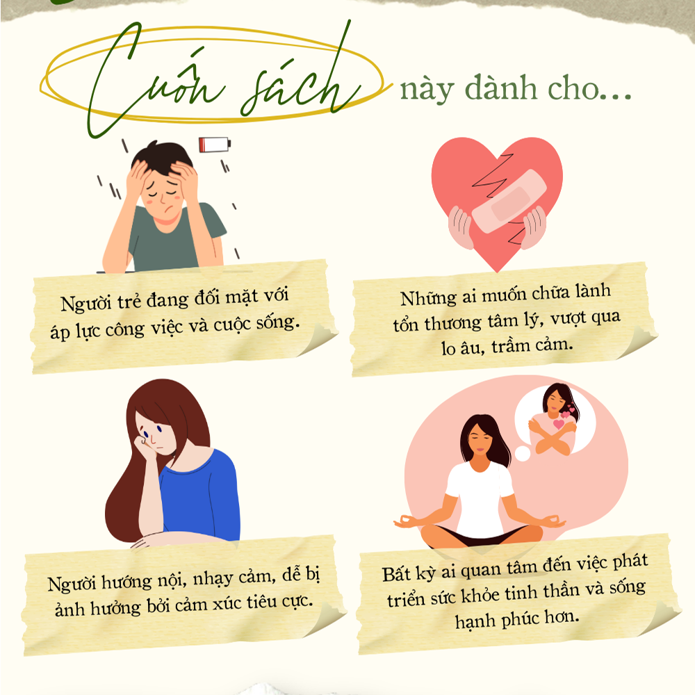 Sách Sổ Tay Cân Bằng Cảm Xúc - Rèn Luyện Tâm Trí, Chữa Lành Tâm Hồn - YMATE BOOKS