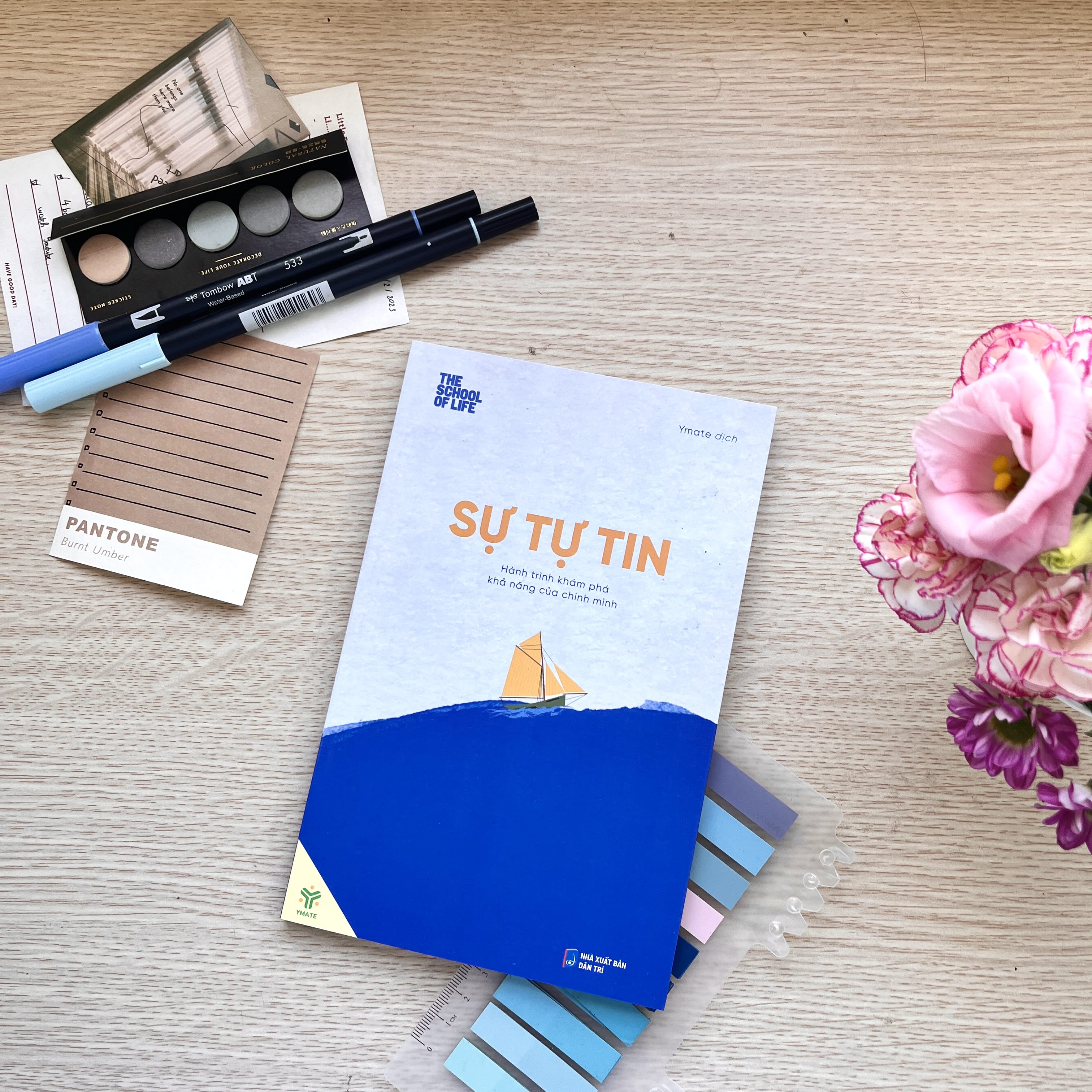 Sách Sự Tự Tin - Hành Trình Khám Phá Khả Năng Của Chính Mình - YMATE - Tự tin trong giao tiếp, thuyết trình, công việc v