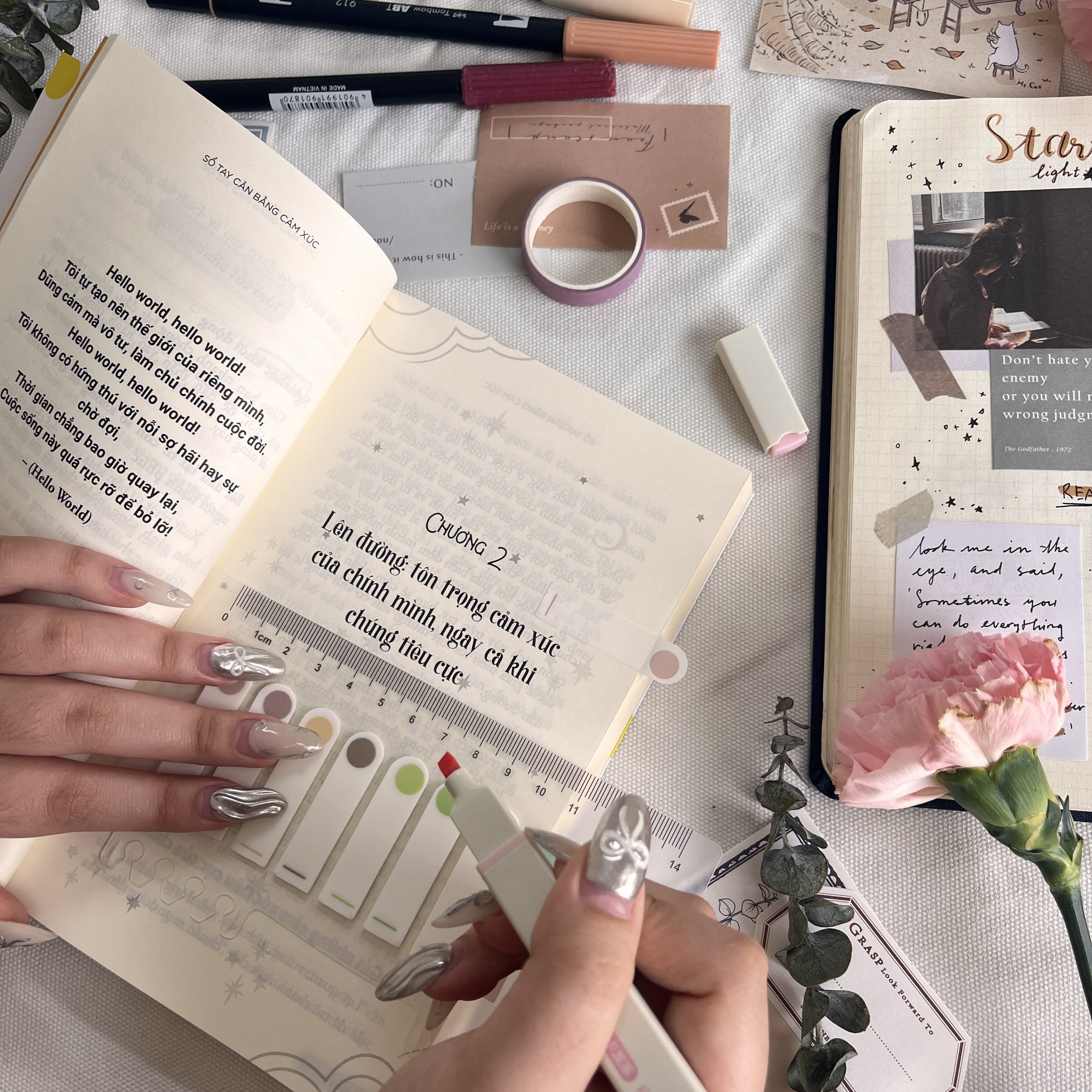 Sách Sổ Tay Cân Bằng Cảm Xúc - Rèn Luyện Tâm Trí, Chữa Lành Tâm Hồn - YMATE BOOKS