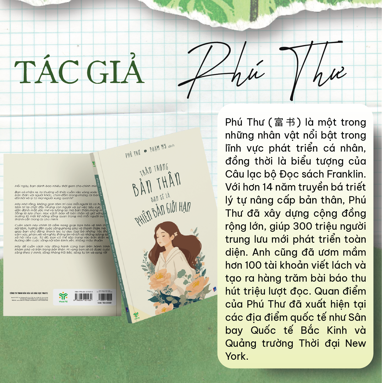 Sách- Trân Trọng Bản Thân Bạn Sẽ Là Phiên Bản Giới Hạn- YMATE