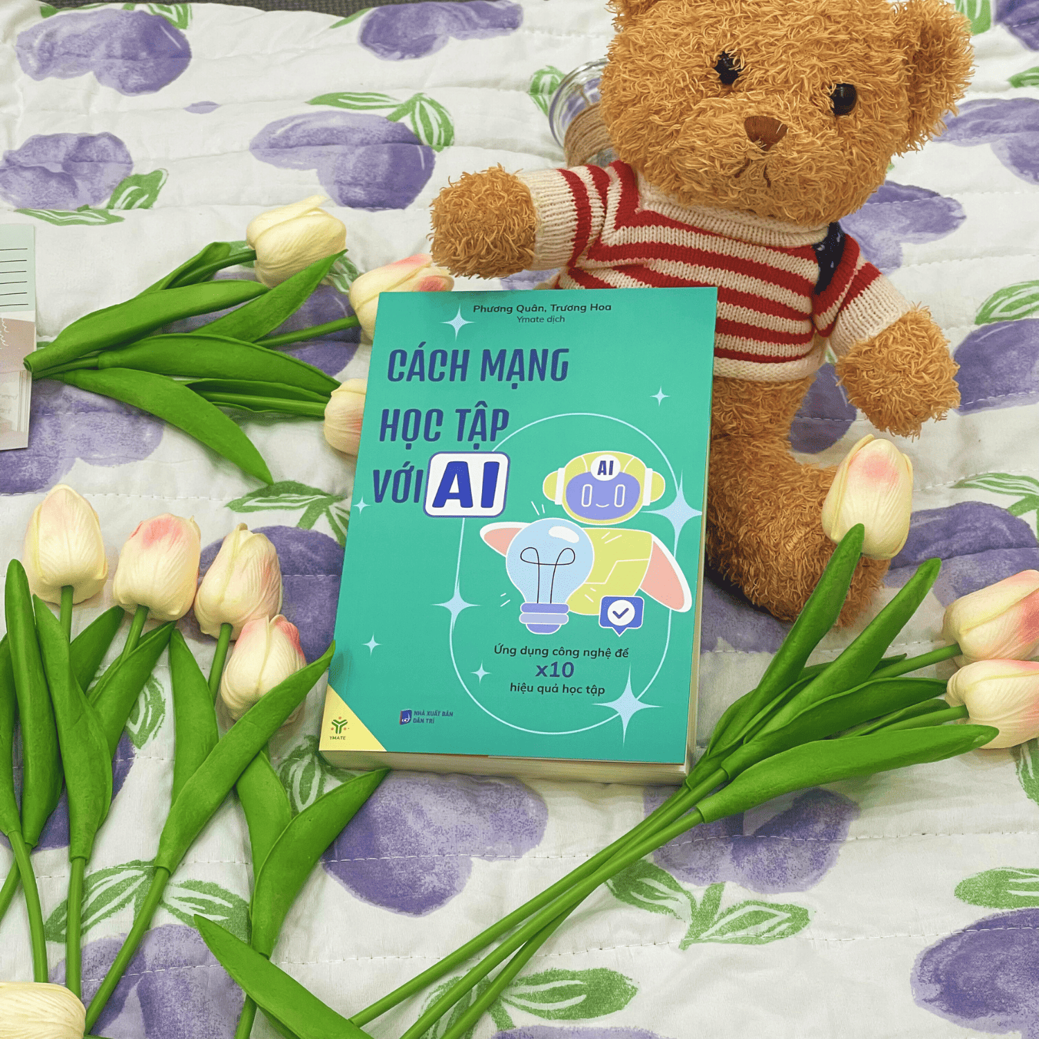 Sách Cách Mạng Học Tập Với AI - Ứng Dụng Công Nghệ Để X10 Hiệu Quả Học Tập -  YMATE Books