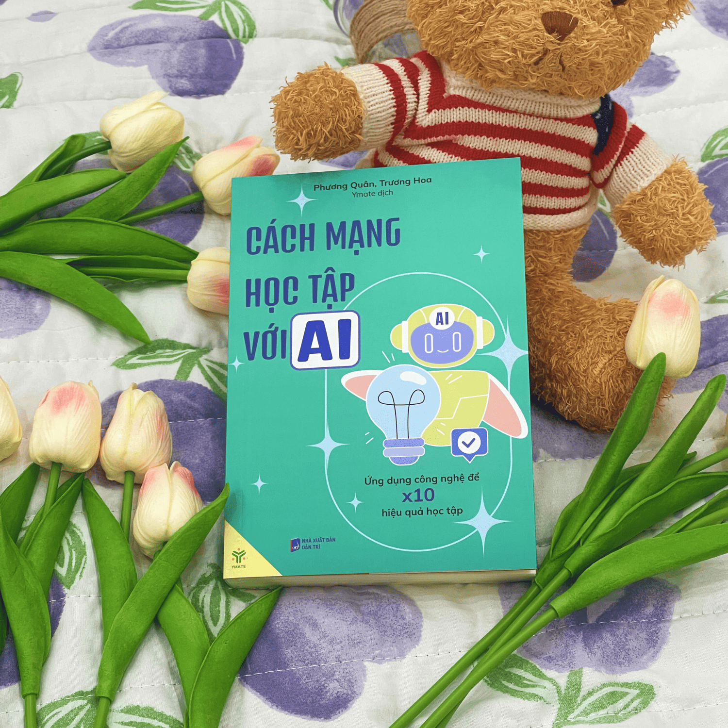 Sách Cách Mạng Học Tập Với AI - Ứng Dụng Công Nghệ Để X10 Hiệu Quả Học Tập -  YMATE Books