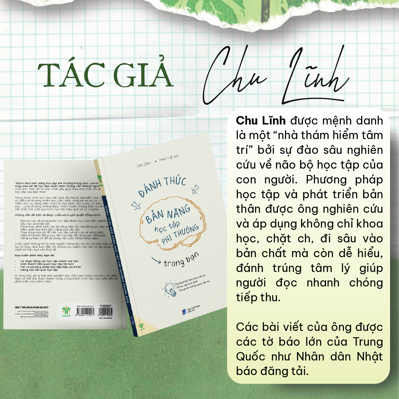 Sách - Đánh Thức Bản Năng Học Tập Phi Thường Trong Bạn - Phương Pháp Thao Túng Não Bộ Để Học Tập Nhàn Tênh - Ymate Books