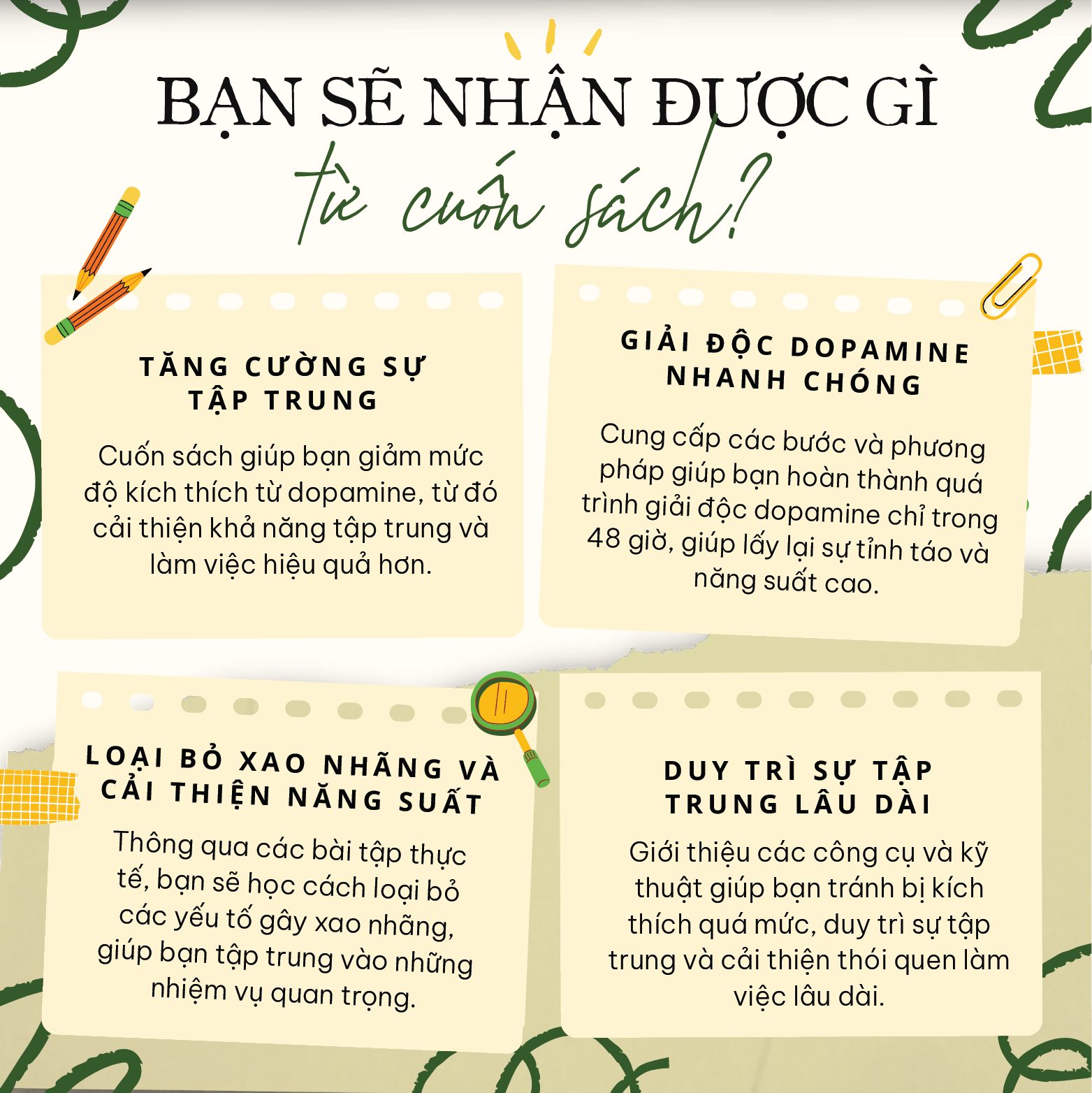 Sách- Dopamine Detox - Thanh Lọc Tâm Trí Để Tập Trung Vào Những Điều Quan Trọng Nhất - Bộ Sách Hiệu Suất - YMATE