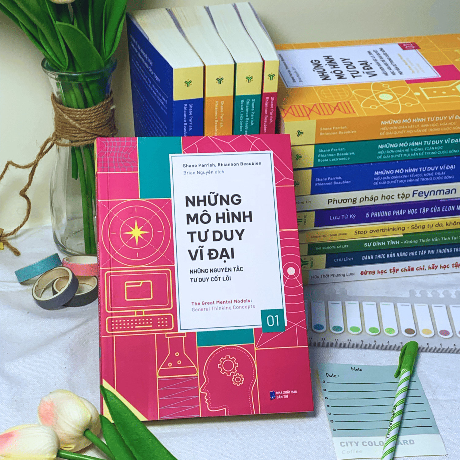 Sách - Những Mô Hình Tư Duy Vĩ Đại - Những Nguyên Tắc Tư Duy Cốt Lõi - Tập 1 - YMATE BOOKS