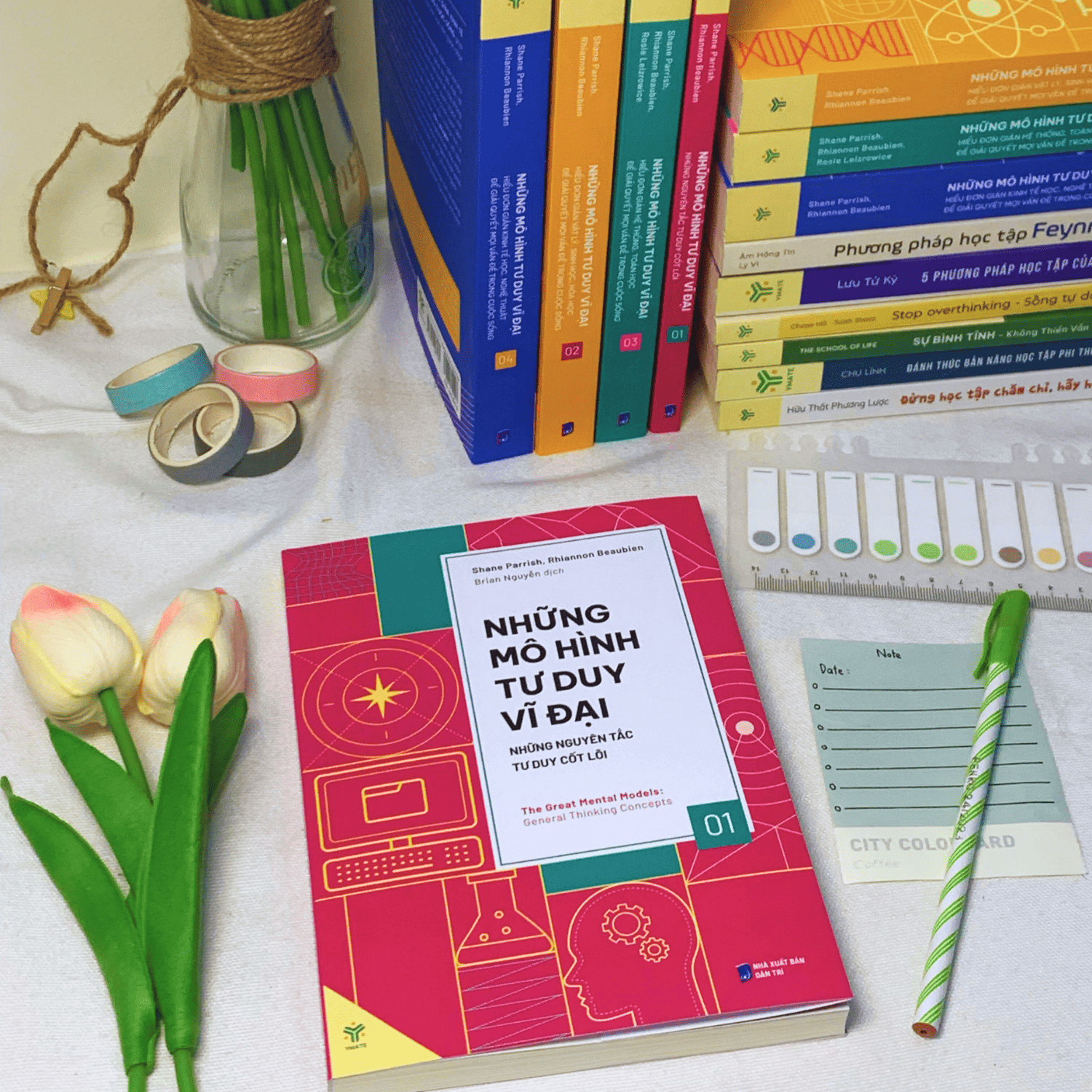 Sách - Những Mô Hình Tư Duy Vĩ Đại - Những Nguyên Tắc Tư Duy Cốt Lõi - Tập 1 - YMATE BOOKS