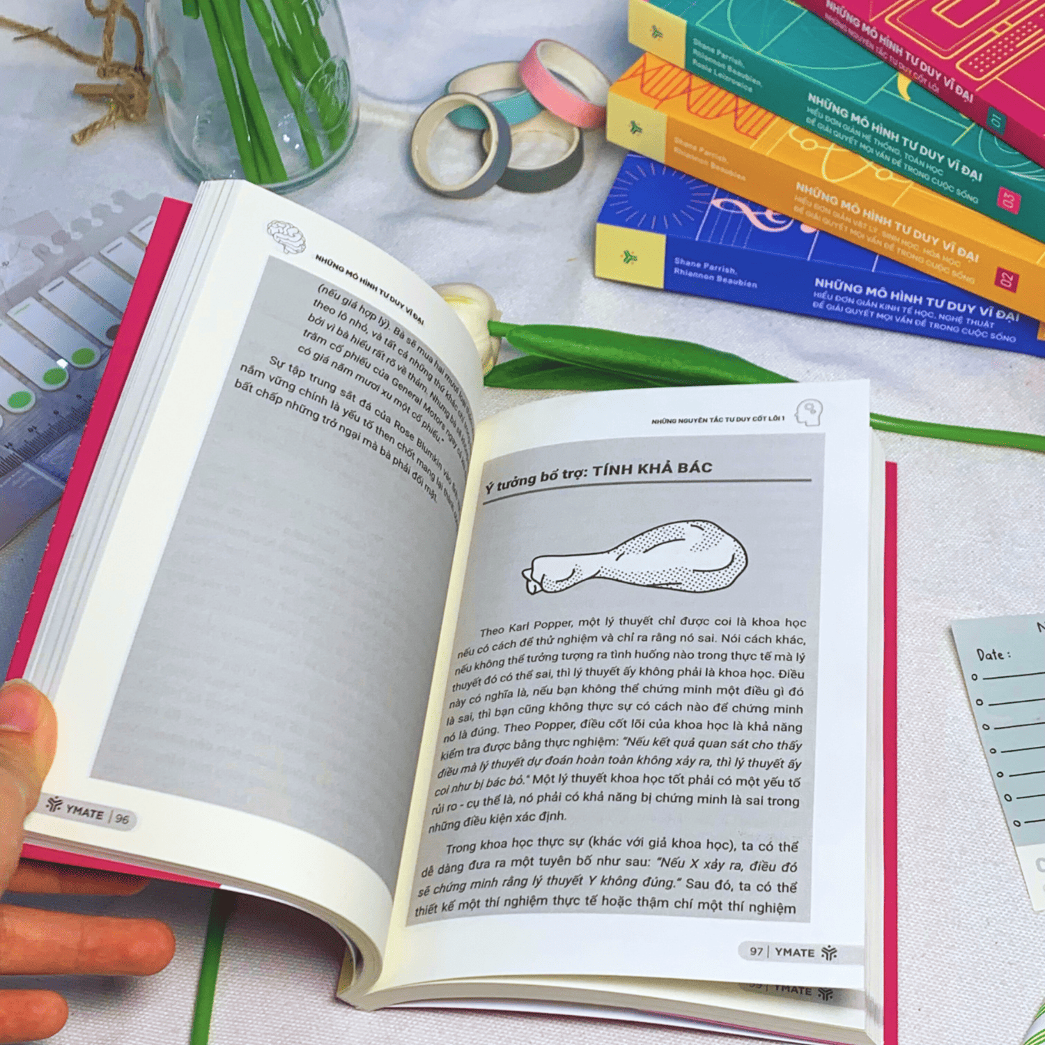 Sách - Những Mô Hình Tư Duy Vĩ Đại - Những Nguyên Tắc Tư Duy Cốt Lõi - Tập 1 - YMATE BOOKS