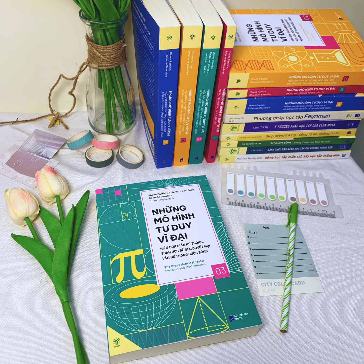Sách - Những Mô Hình Tư Duy Vĩ Đại  - Hiểu Đơn Giản Hệ Thống, Toán Học Để Giải Quyết Mọi Vấn Đề Trong Cuộc Sống- Tập 3 -