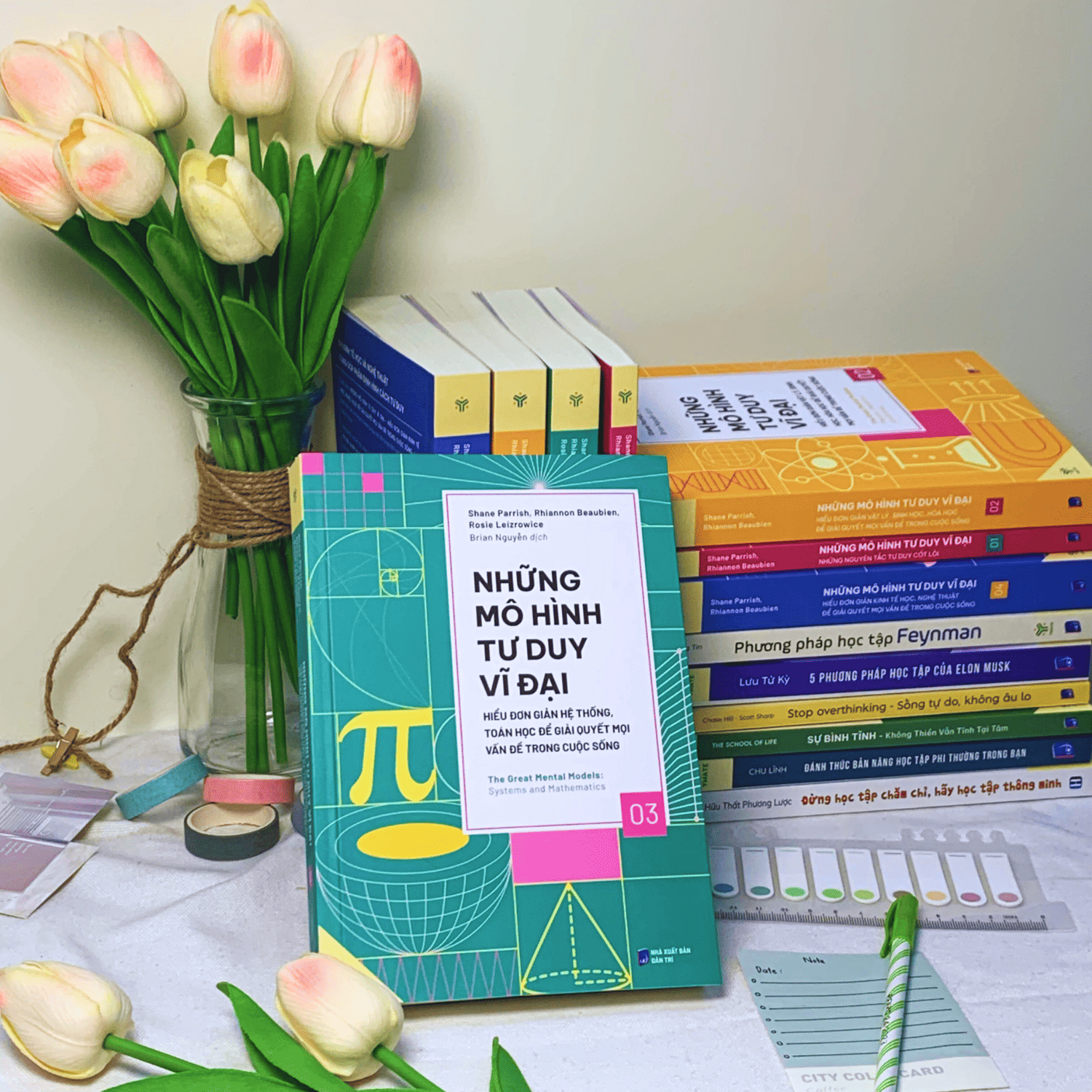 Sách - Những Mô Hình Tư Duy Vĩ Đại  - Hiểu Đơn Giản Hệ Thống, Toán Học Để Giải Quyết Mọi Vấn Đề Trong Cuộc Sống- Tập 3 -