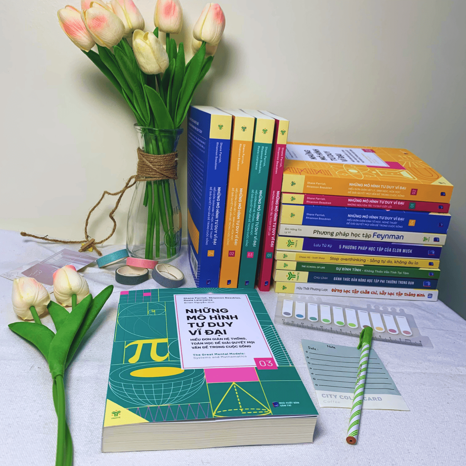 Sách - Những Mô Hình Tư Duy Vĩ Đại  - Hiểu Đơn Giản Hệ Thống, Toán Học Để Giải Quyết Mọi Vấn Đề Trong Cuộc Sống- Tập 3 -