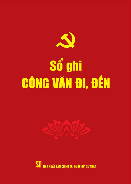 Bộ sổ dùng cho công tác đảng