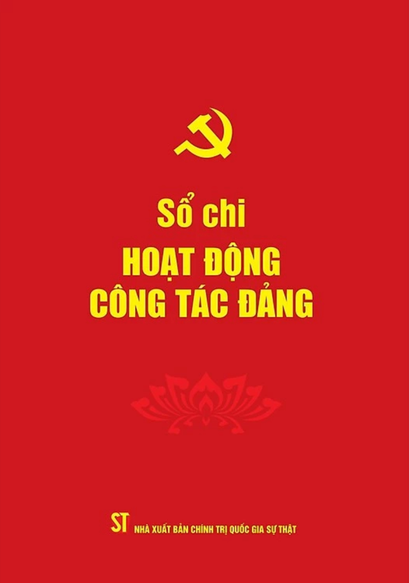 Bộ sổ dùng cho công tác đảng