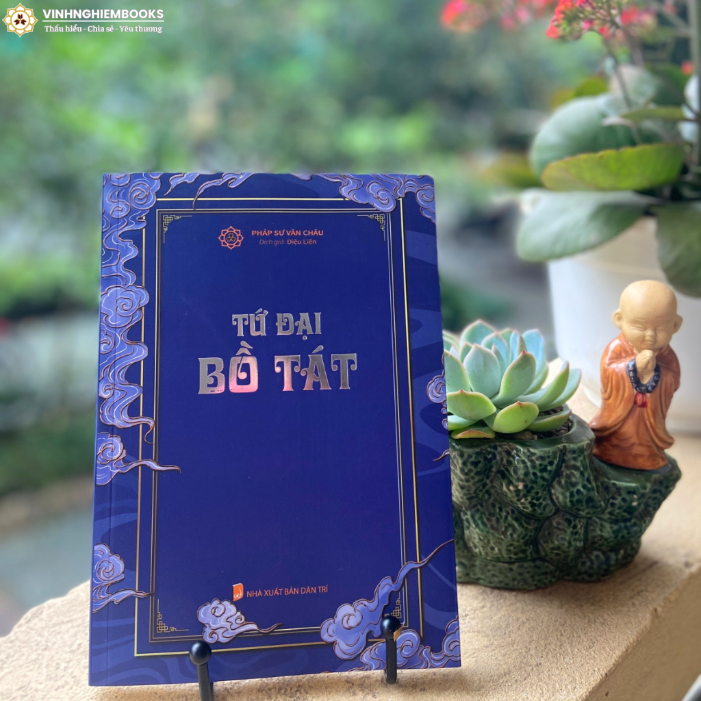 Sách - Tứ Đại Bồ Tát - Pháp Sư Văn Châu - Vĩnh Nghiêm Books