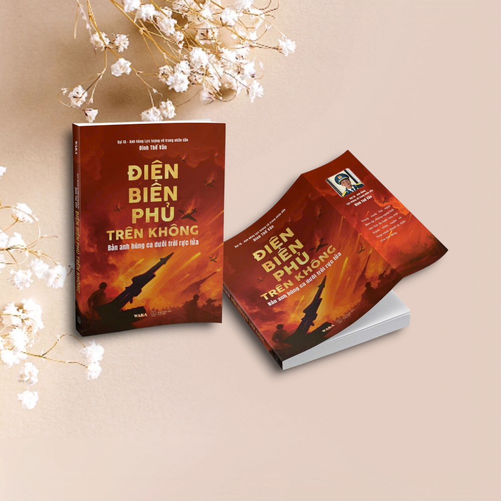 Sách - ĐIỆN BIÊN PHỦ TRÊN KHÔNG - Bản anh hùng ca dưới trời rực lửa