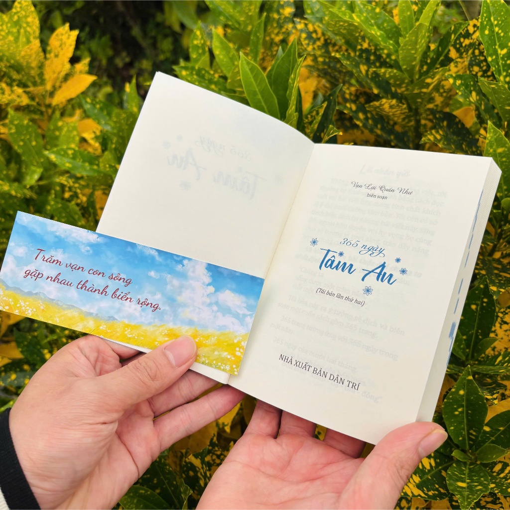 Sách - 365 Ngày Tâm An - Vạn Lợi Quán Như - Vĩnh Nghiêm Books