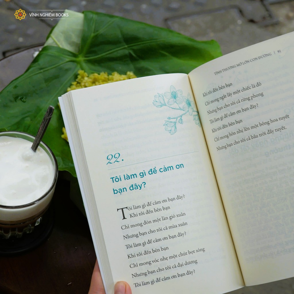 Sách - Tình Thương Mở Lớn Con Đường - Vĩnh Nghiêm Books