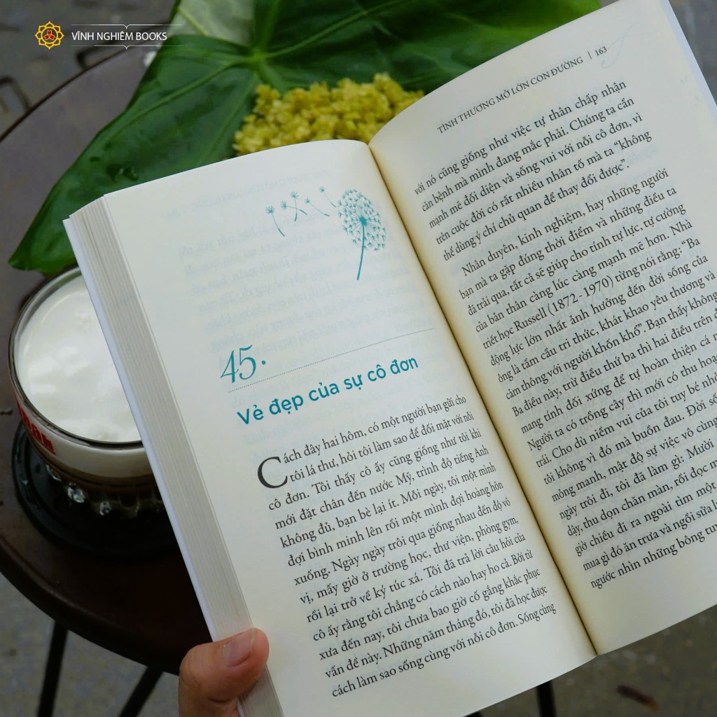 Sách - Tình Thương Mở Lớn Con Đường - Vĩnh Nghiêm Books