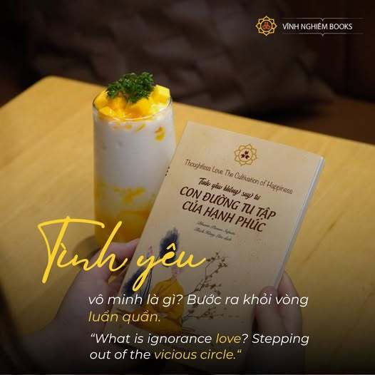 Sách - Tình Yêu Không Suy Tư Con Đường Tu Tập Của Hạnh Phúc - Vĩnh Nghiêm Books