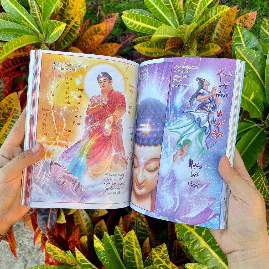 Sách - Truyện tranh - Phật Thuyết Kinh A Di Đà - Vĩnh Nghiêm Books