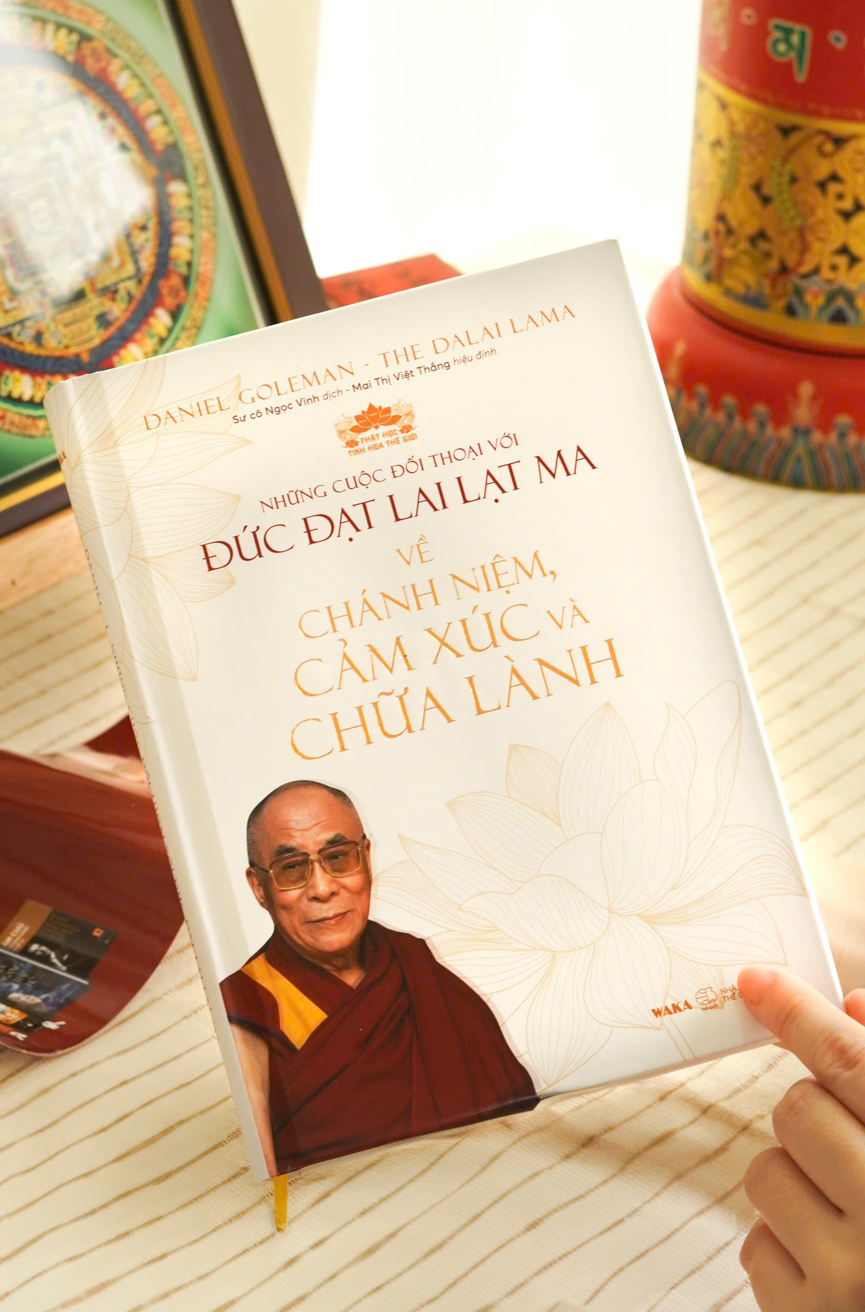 Sách Phật giáo - Những cuộc đối thoại với Đức Đạt Lai Lạt Ma về Chánh niệm, Cảm Xúc và Chữa Lành 