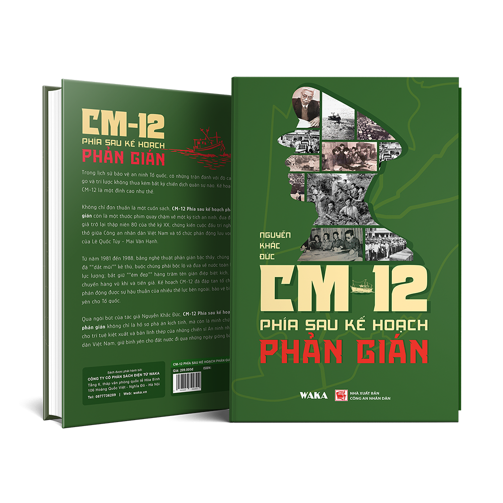 Sách - CM-12 Phía sau kế hoạch phản gián