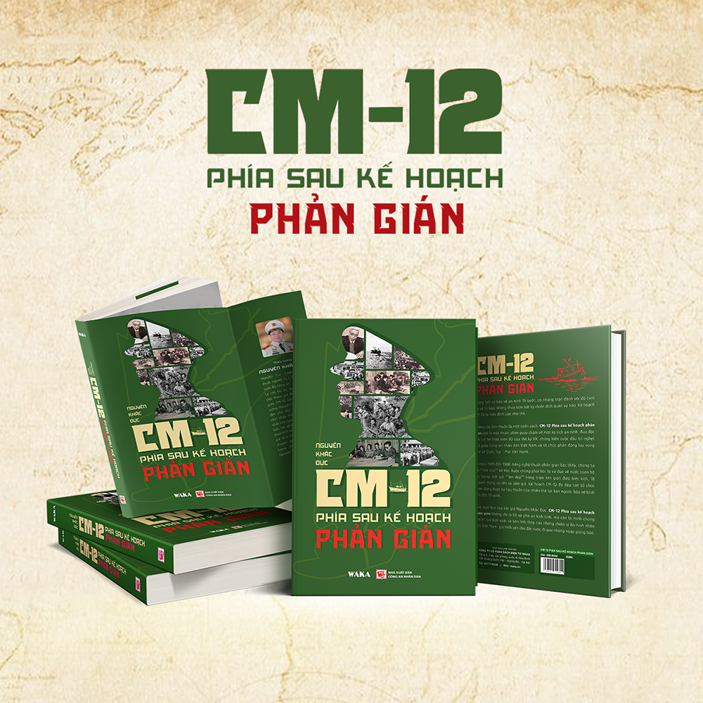 Sách - CM-12 Phía sau kế hoạch phản gián