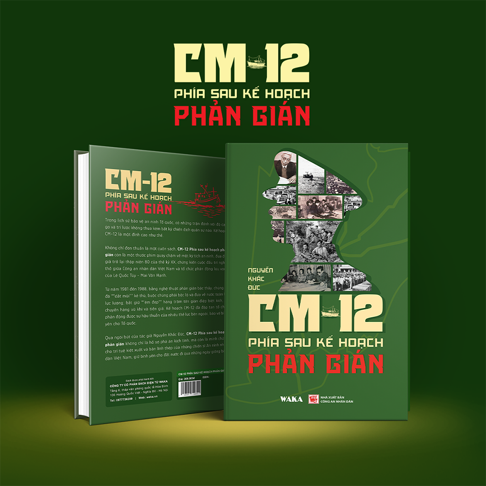 Sách - CM-12 Phía sau kế hoạch phản gián