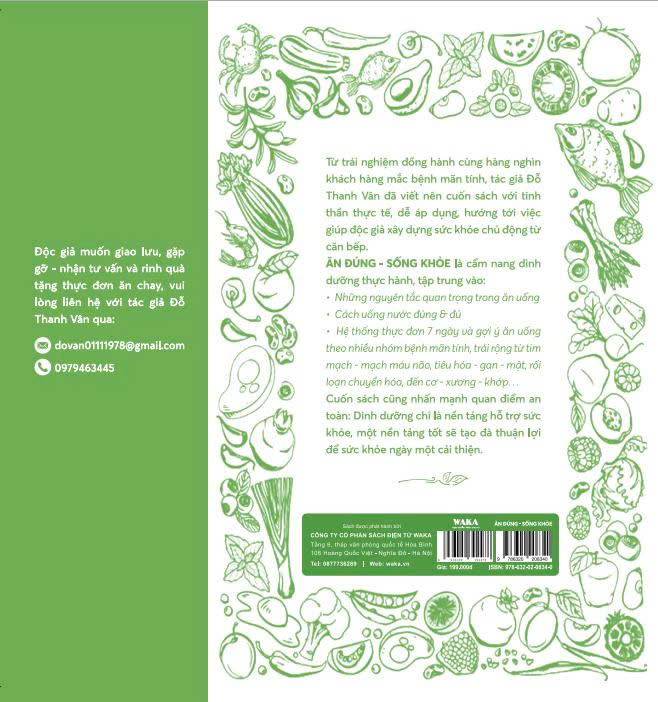 ĂN ĐÚNG-SỐNG KHỎE- BÍ QUYẾT DINH DƯỠNG CHO MỌI BỆNH MÃN TÍNH