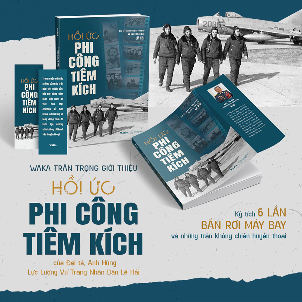 Sách - Combo Điện biên phủ trên không + Hồi ức phi công tiêm kích